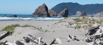 Oceanfront Gold Beach Estate, An Exclusive Private Coastal Retreat for Your Stay