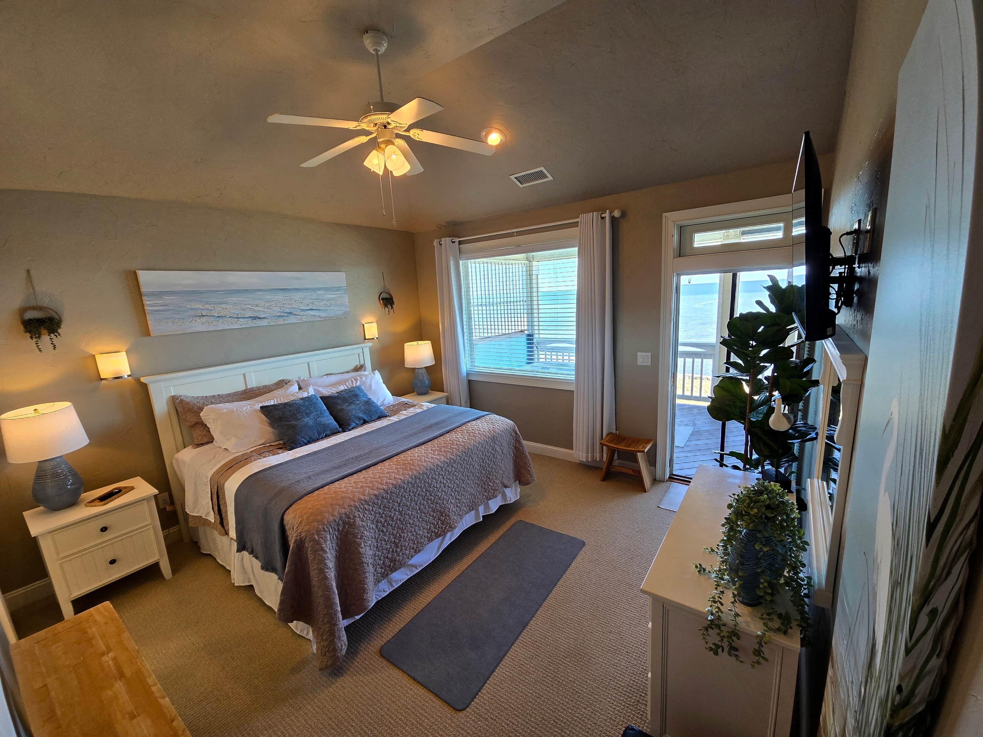 3 bedrooms, iron/ironing board, WiFi, bed sheets
