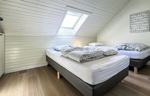 2 chambres, lit de bébé portatif, accès au Wi-Fi (inclus)