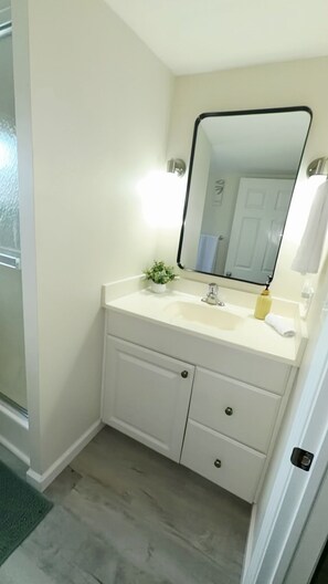 Hair dryer, towels, soap, toilet paper - Riverside Retreat for Families & Pets with Game Room (Lindley)