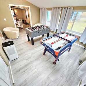 Games room - Riverside Retreat for Families & Pets with Game Room (Lindley)