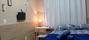 Comfort Suite | Desk, laptop workspace, free WiFi, bed sheets - Hostel Aldeia Inn (Fortaleza)