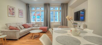 Cozy 2-bedroom apartment in lovely Olomouc with AC