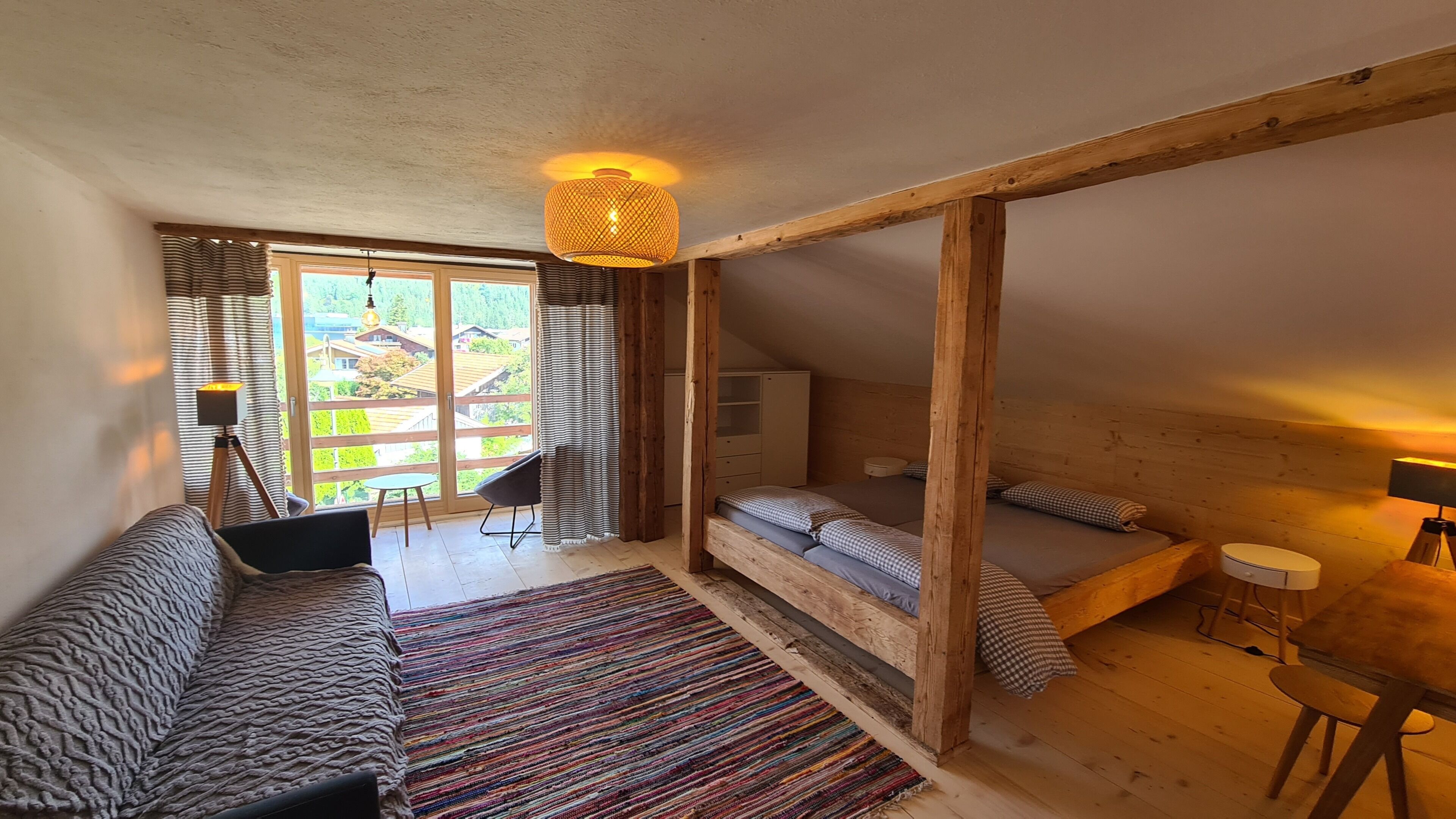 Comfort-Apartment, Bergblick | Wohnbereich