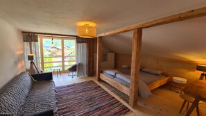 Comfort Apartment, Mountain View | Living area - Hof Hauswang (Pfronten)