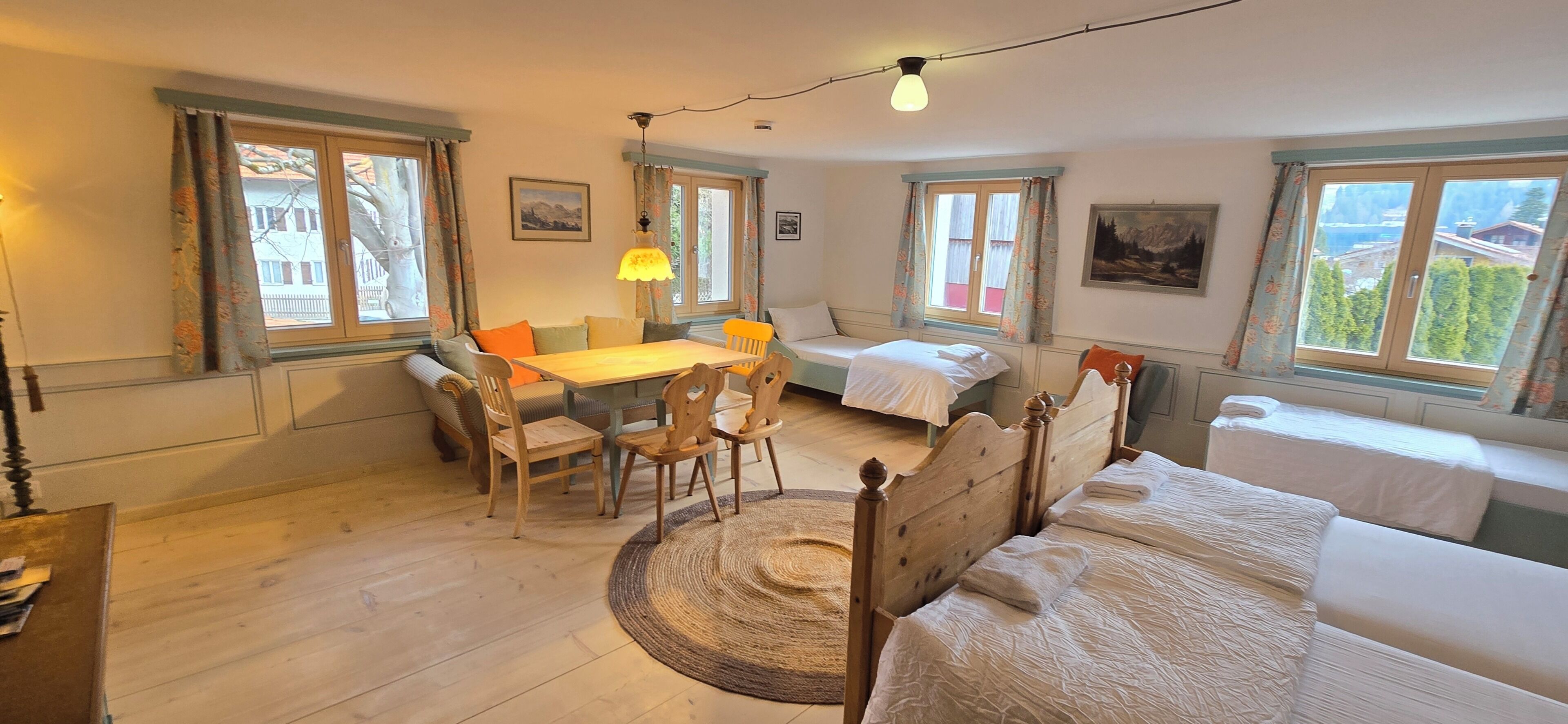 Classic Quadruple Room, Multiple Beds, Kitchen