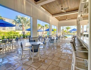 Outdoor dining - Family Disney Villa • Private Pool • Game Room • ChampionsGate Resort (Davenport)