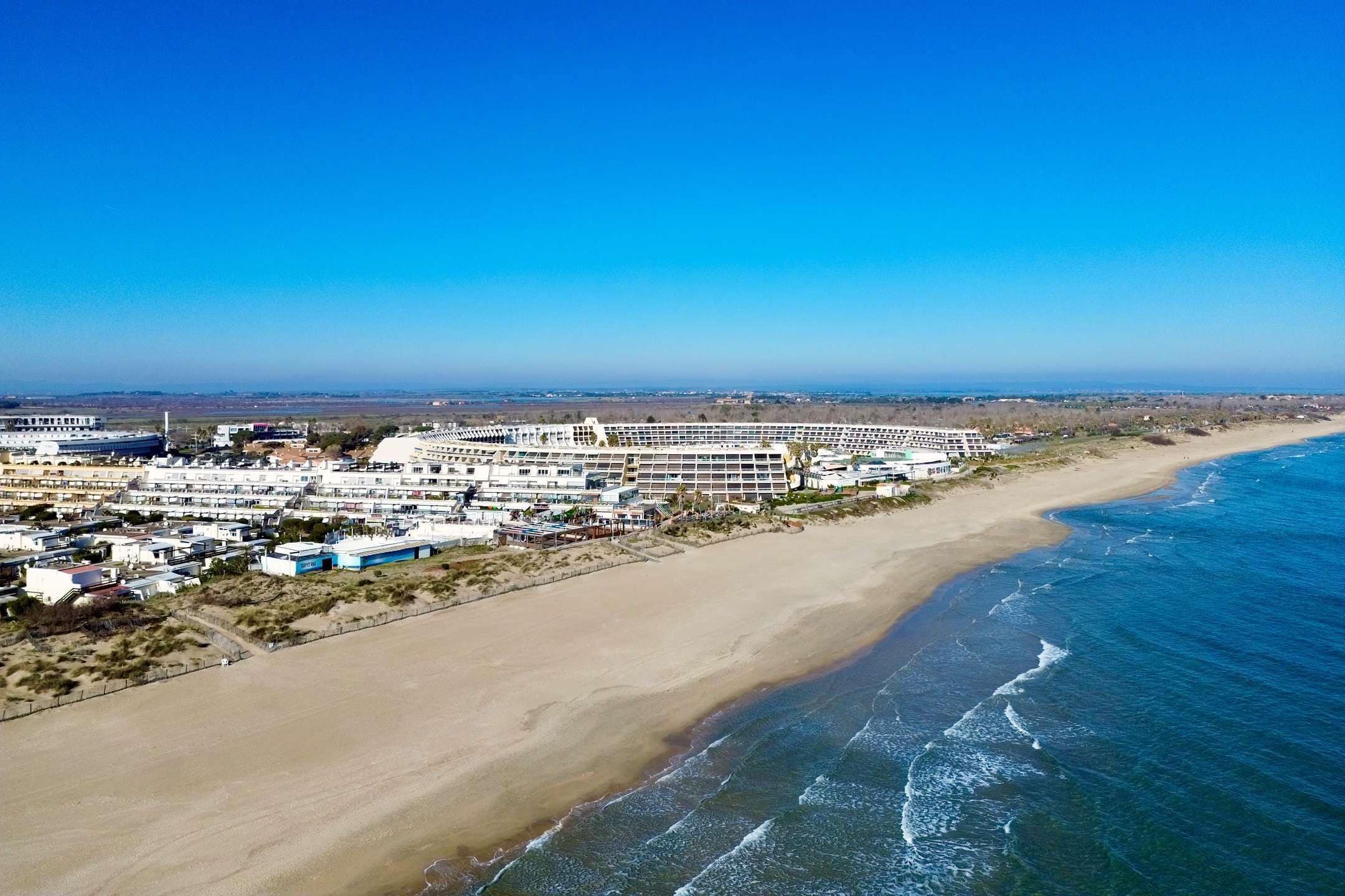Vlak bij het strand