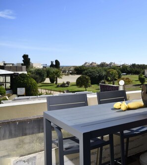Outdoor dining - DIVINE ALCOVE - Port Nature Studio 509 - Luxury - 2 people (AGDE)
