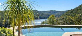 River Point Retreat | Breathtaking views in nature with pool, hot tub, firepit