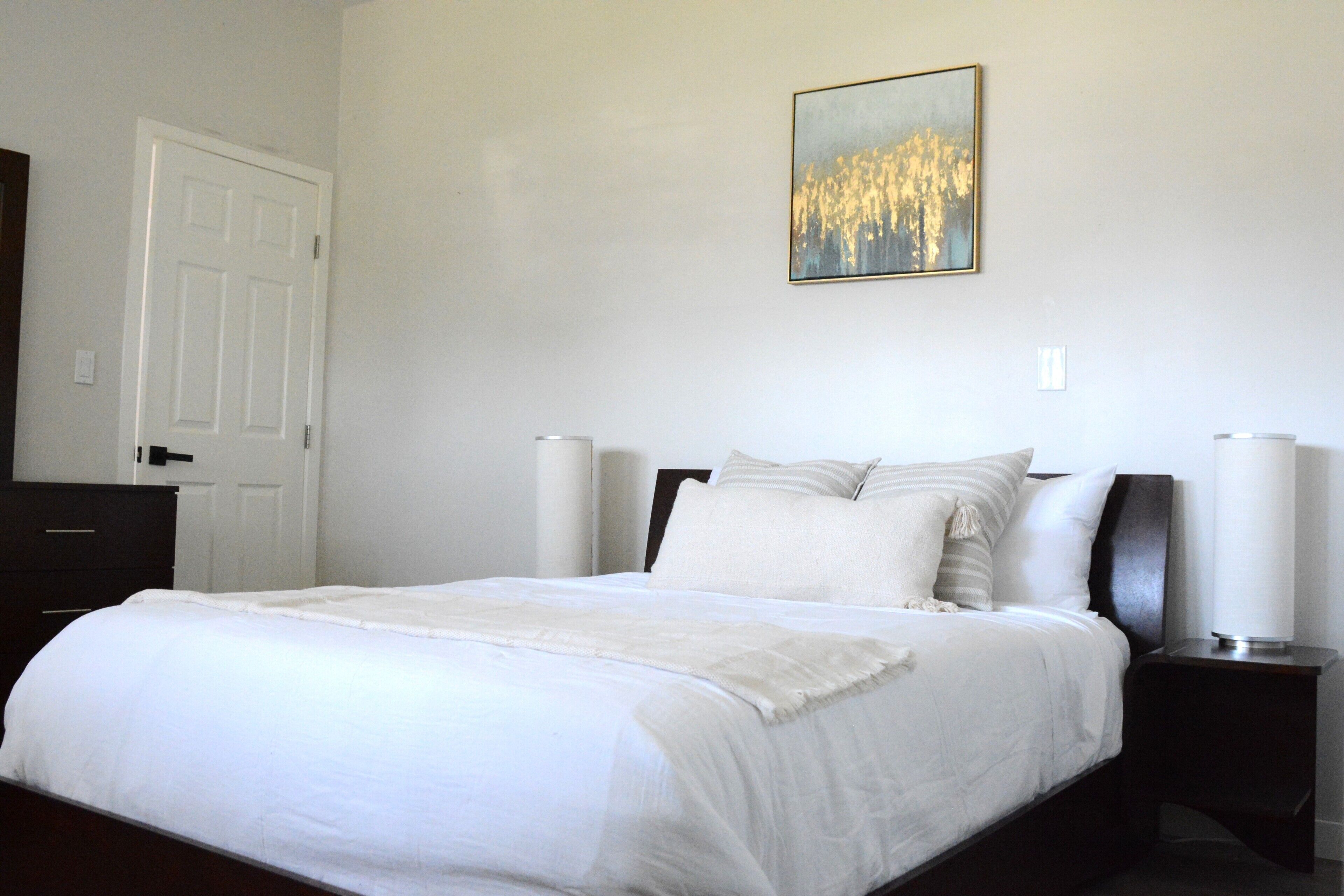 4 dormitorios, tabla de planchar con plancha, wifi y ropa de cama