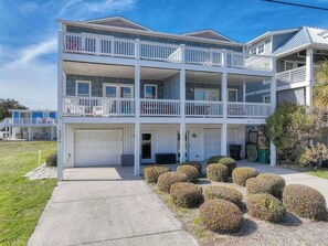 Exterior - Sun Sprinkles by Carolina Getaway - Ocean Views, Pool, Walk to Kure Beach (Kure Beach)