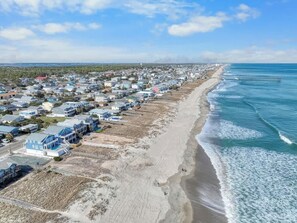 Beach nearby - Sun Sprinkles by Carolina Getaway - Ocean Views, Pool, Walk to Kure Beach (Kure Beach)