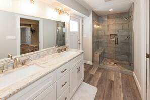 Shower - Paws and Relax - 5 BR, Pool, Dog-Friendly (Virginia Beach)