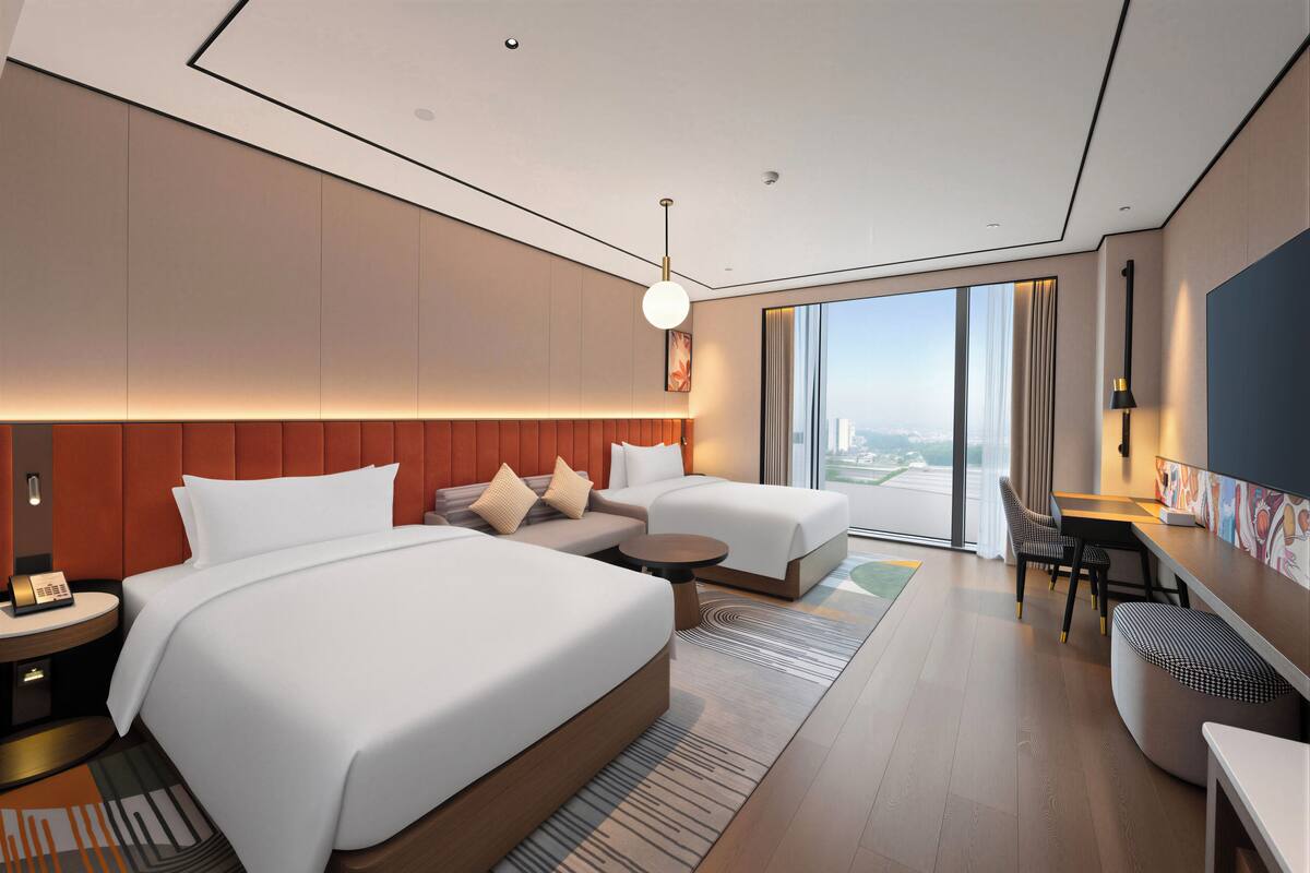 Deluxe Room, 2 Single Beds (High Floor) | Free WiFi