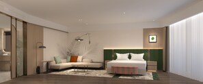 Room, 1 King Bed with Sofa bed | Minibar, desk, laptop workspace, blackout curtains - Hilton Garden Inn Chengdu Shuangliu International Airport (Chengdu)