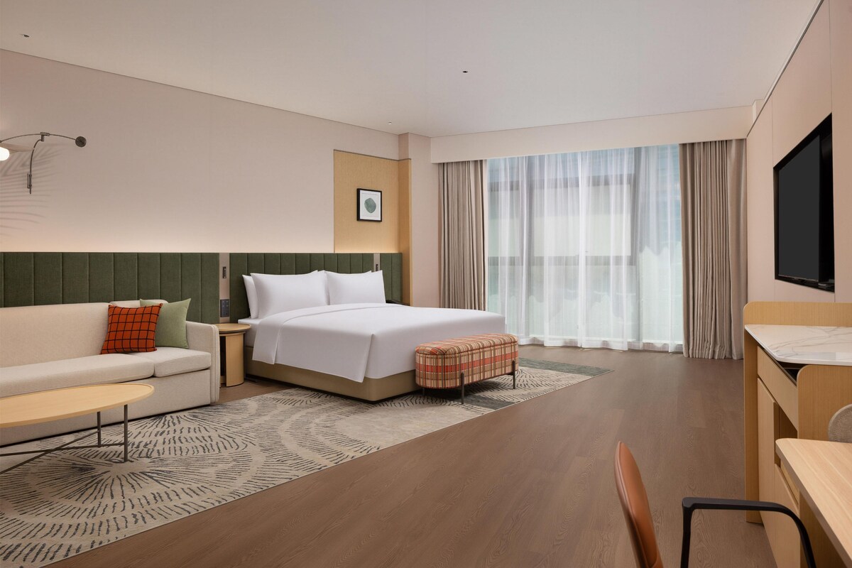 Premium-Zimmer, 1 King-Bett und Schlafsofa