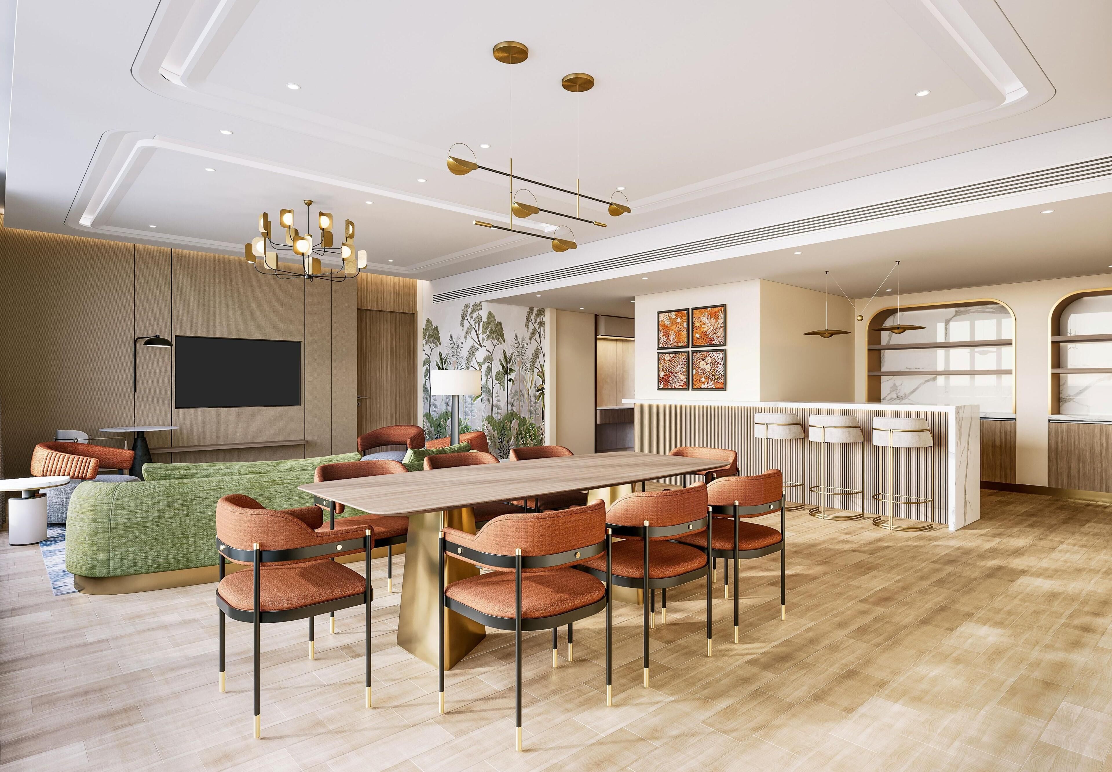Presidentiële suite, 1 kingsize bed | Woonruimte
