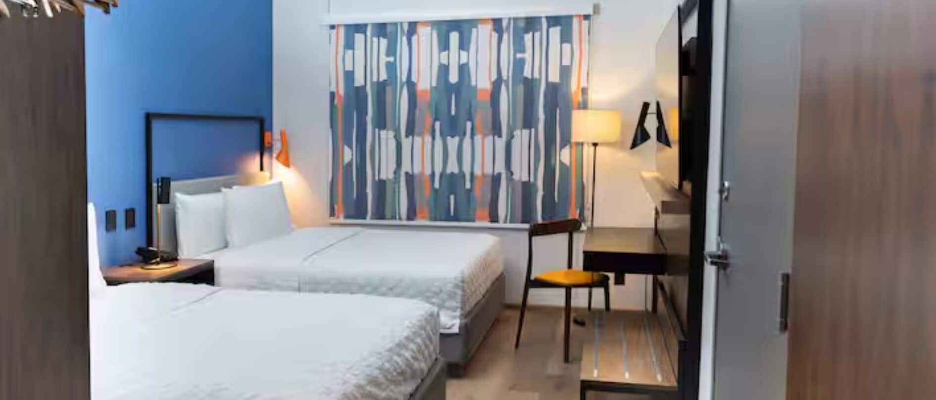 Down duvets, minibar, in-room safe, desk