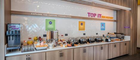 Petit déjeuner buffet compris tous les jours