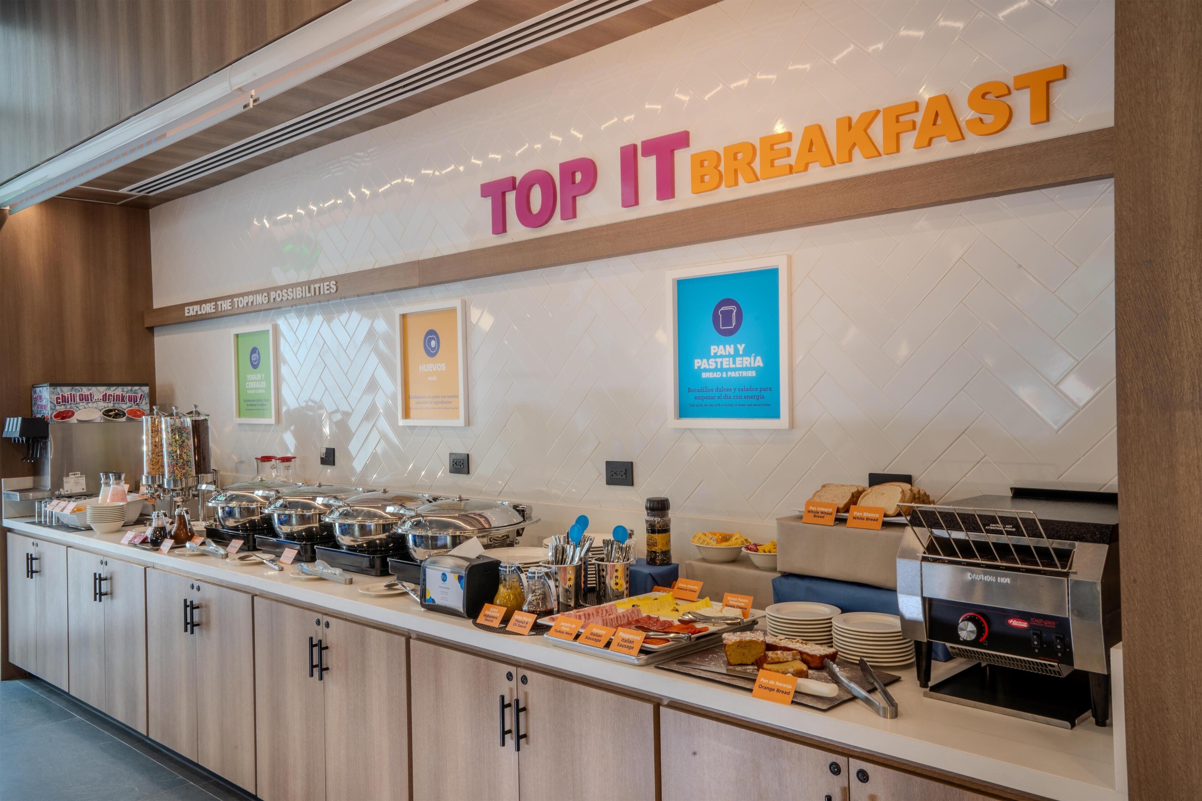 Frokostbuffé er inkludert hver dag