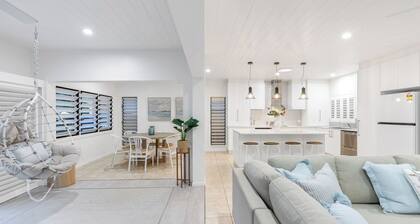 Luxury 4BR Villa | Resort Pool | Steps to Beach
