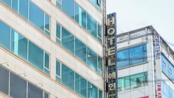 Fassade der Unterkunft