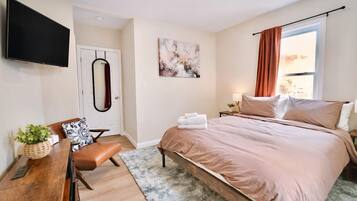 4 habitaciones, wifi gratis y ropa de cama