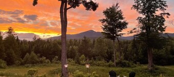 Eco-friendly mountain home- off grid, but online!