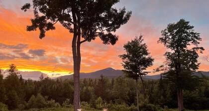 Eco-friendly mountain home- off grid, but online!