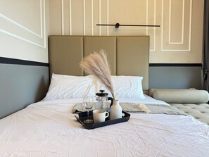 1 soverom, strykejern/-brett, wi-fi og sengetøy