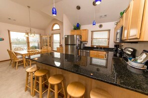 Private kitchen - Always Dreaming - Corolla, Ocean Sands, 150 Yds to Beach, Oceanside, Pool, Hot Tub, Pets OK (Corolla)