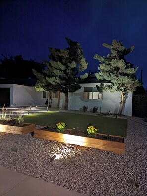 Overnattingsstedets uteområder