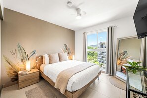 2 bedrooms, free WiFi, bed sheets - Casago | Coastal Art Condo Near Jacó Beach (Jaco)