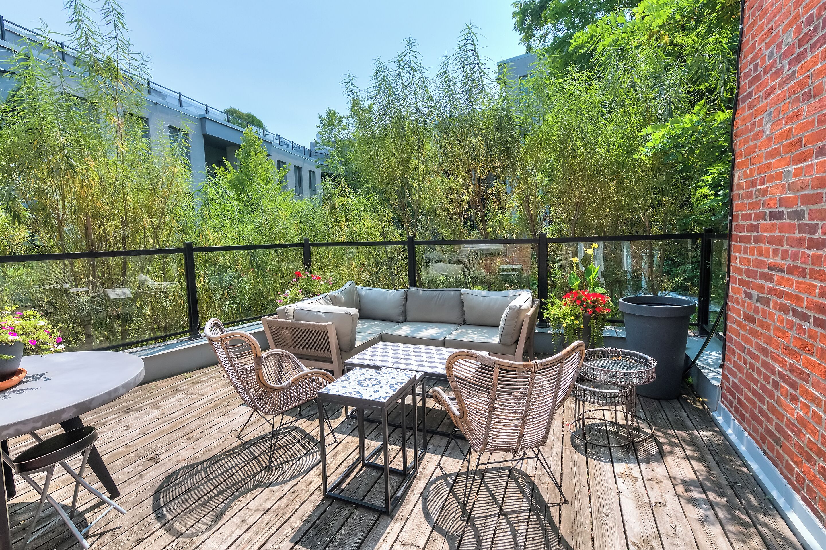 Enceinte de l’hébergement