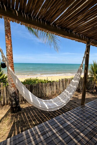 Exclusive beachfront house in the most privileged area of ​​Caraíva village