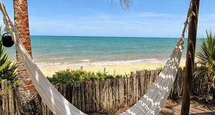 Exclusive beachfront house in the most privileged area of Caraíva village
