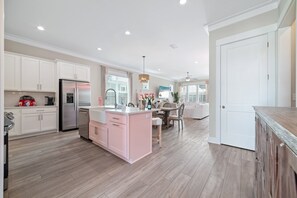 Interior - Stylish Coastal Retreat | Pool, Fire Pit, Walk to Dining, Sleeps 14 | BEACHBALL PROPERTIES (Orange Beach)