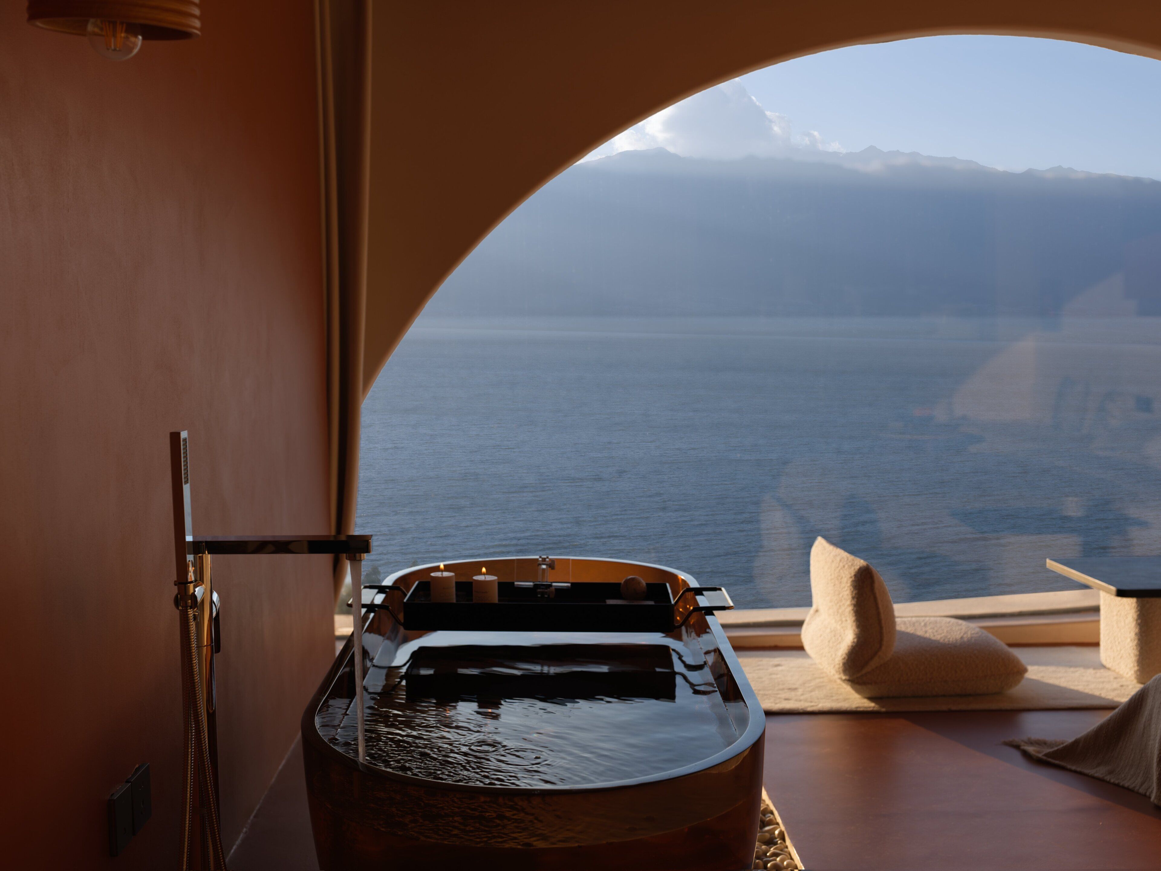 Habitación Confort doble, vistas al mar | Spa