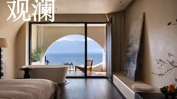 Dobbeltrom – standard, havutsikt | Spa