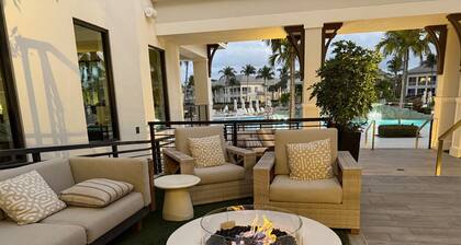 Luxury Gulf View Condo Walk to Beach The Dunes Naples Private Balcony ResortPool