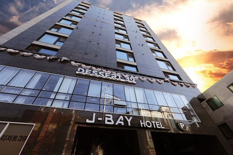 Exterior detail. J-Bay Tourist Hotel