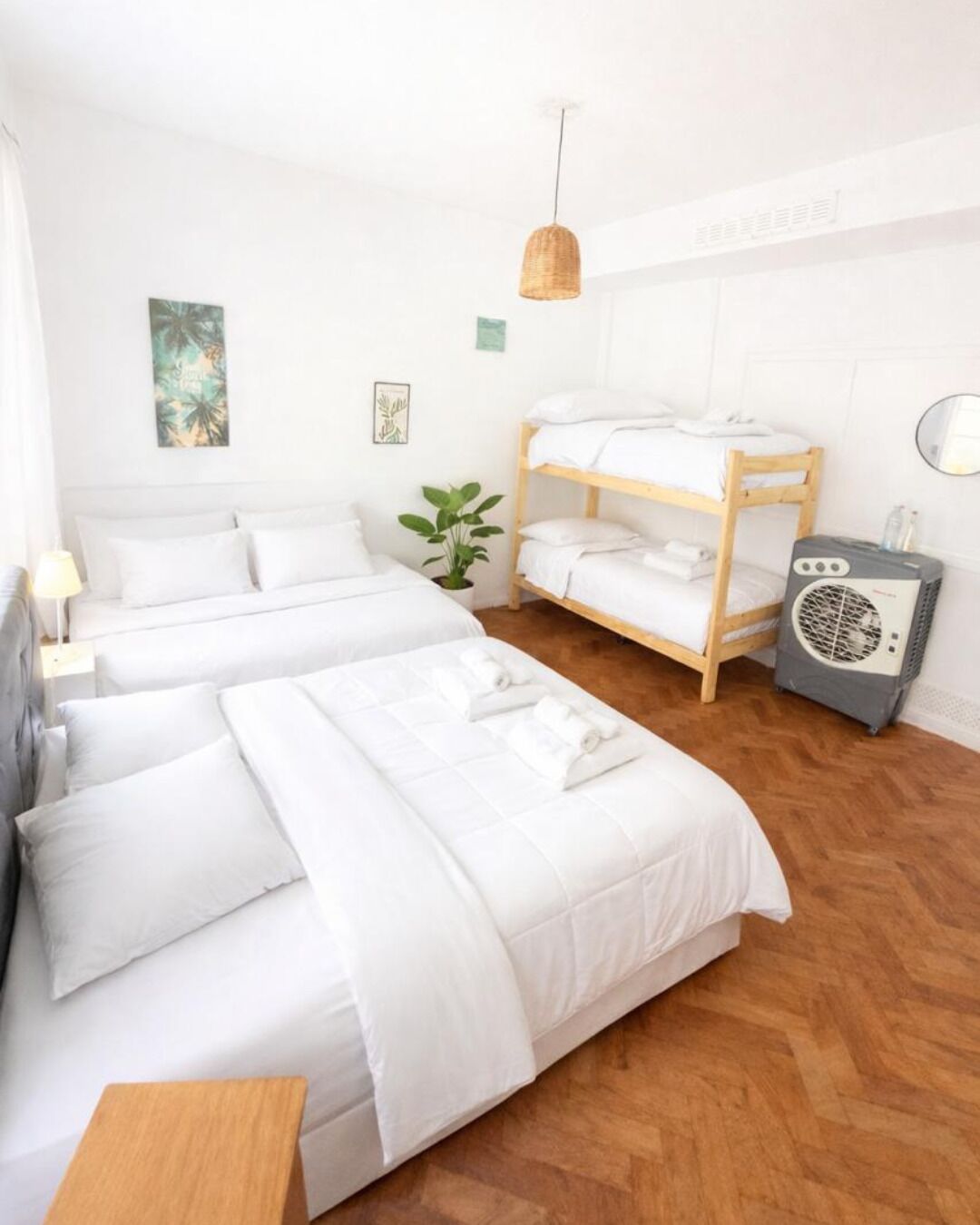 1 habitación, internet y ropa de cama 