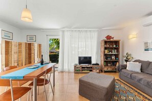 TV - Holiday apartment with terrace and garden (Novigrad)