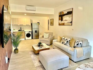 Living area - Punta Cana retreat - Pool/Jacuzzi - Beach Access - Golf Driving Range (Punta Cana)