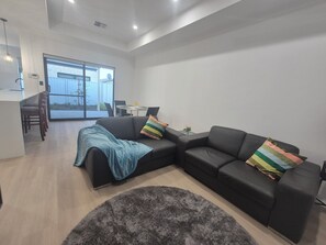 Living area - Coastal Luxe (Innaloo)