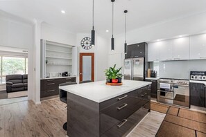 Fridge, microwave, oven, stovetop - Vic Park Central - Modern Luxury Retreat (Victoria Park)