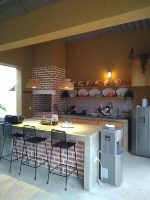 Private kitchen - Casa Bustani Tierra Bomba Island - Bocachica (Bocachica)