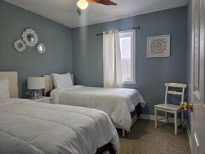 3 habitaciones, wifi gratis y ropa de cama 