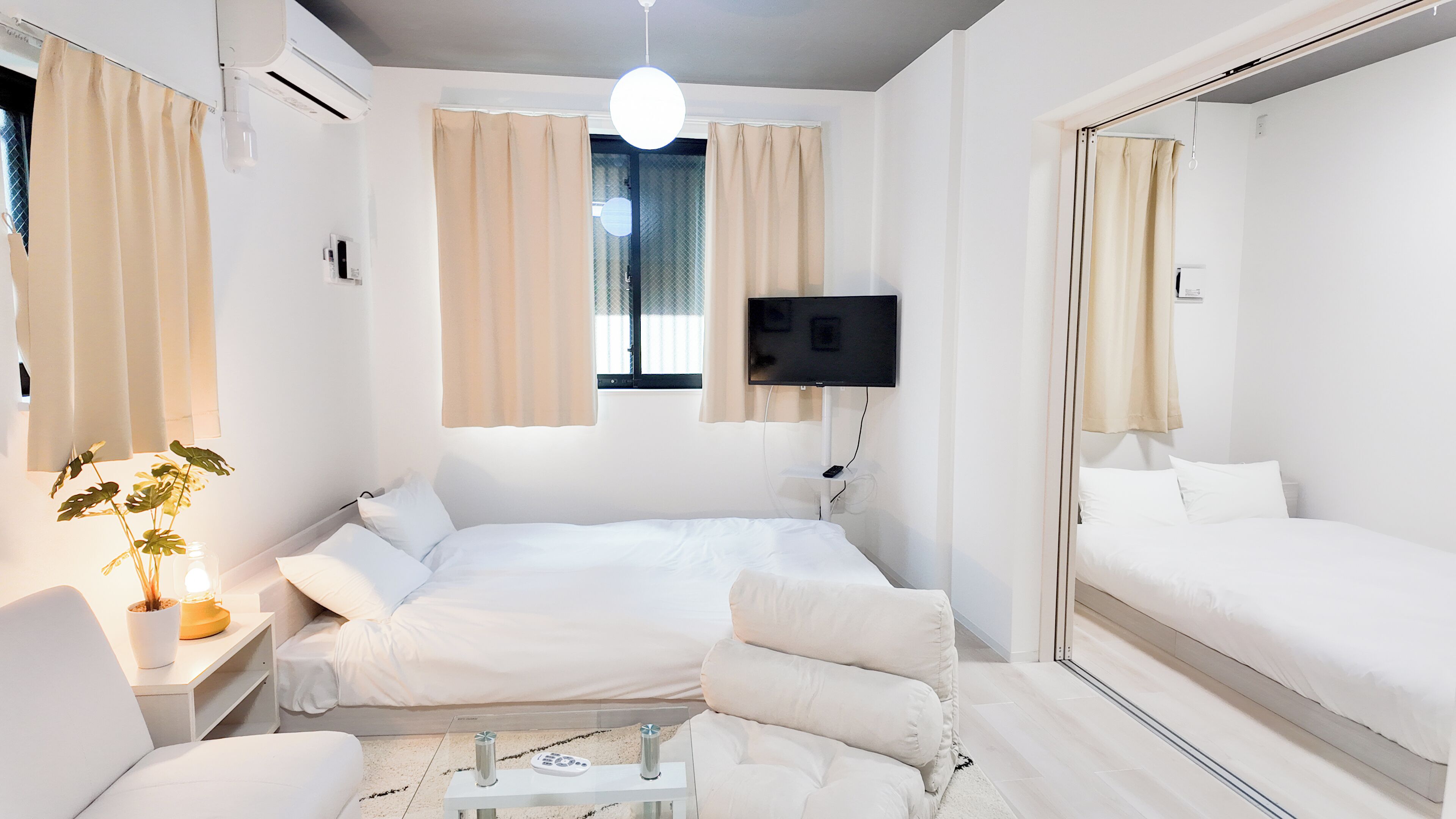 เบสิกอพาร์ทเมนท์, 2 ห้องนอน, ปลอดบุหรี่, ไมโครเวฟ